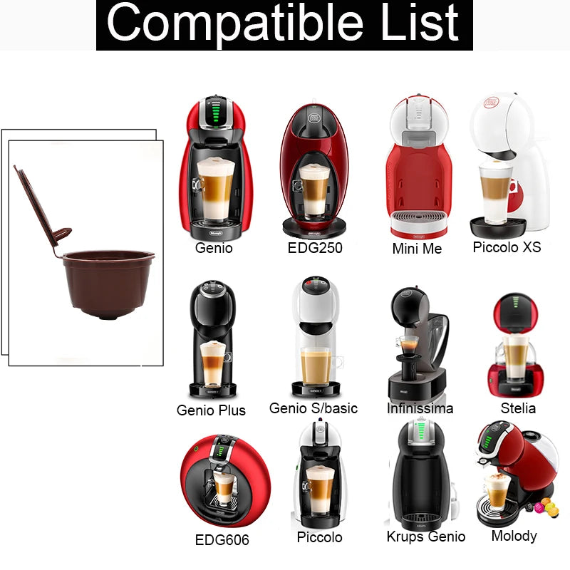 Refillable Coffee Capsule For Dolce Gusto (Plastic)